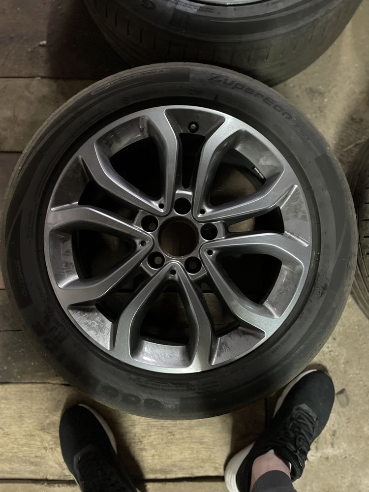 17r 5x112 Mercedes W205 z czujnikami powietrza