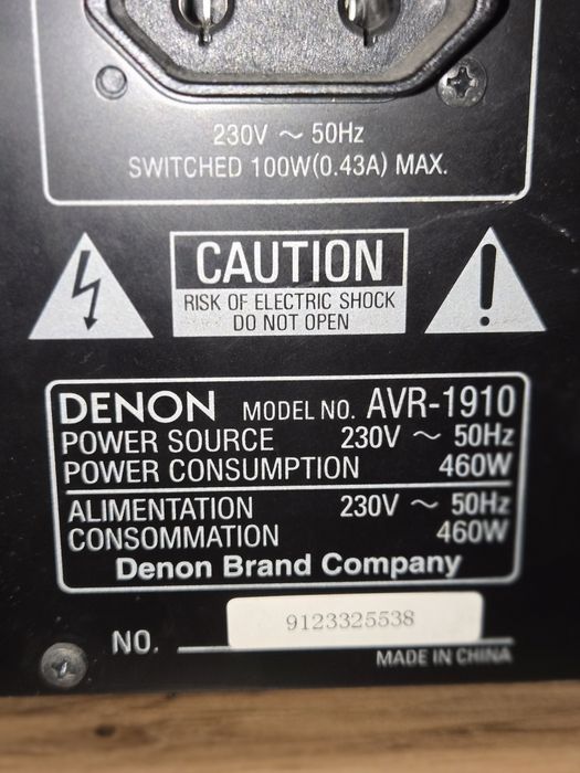 Amplituner Denon AVR-1910