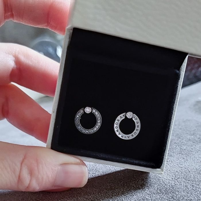 Пандора браслет сережки підвіска сердечко крила Янгола