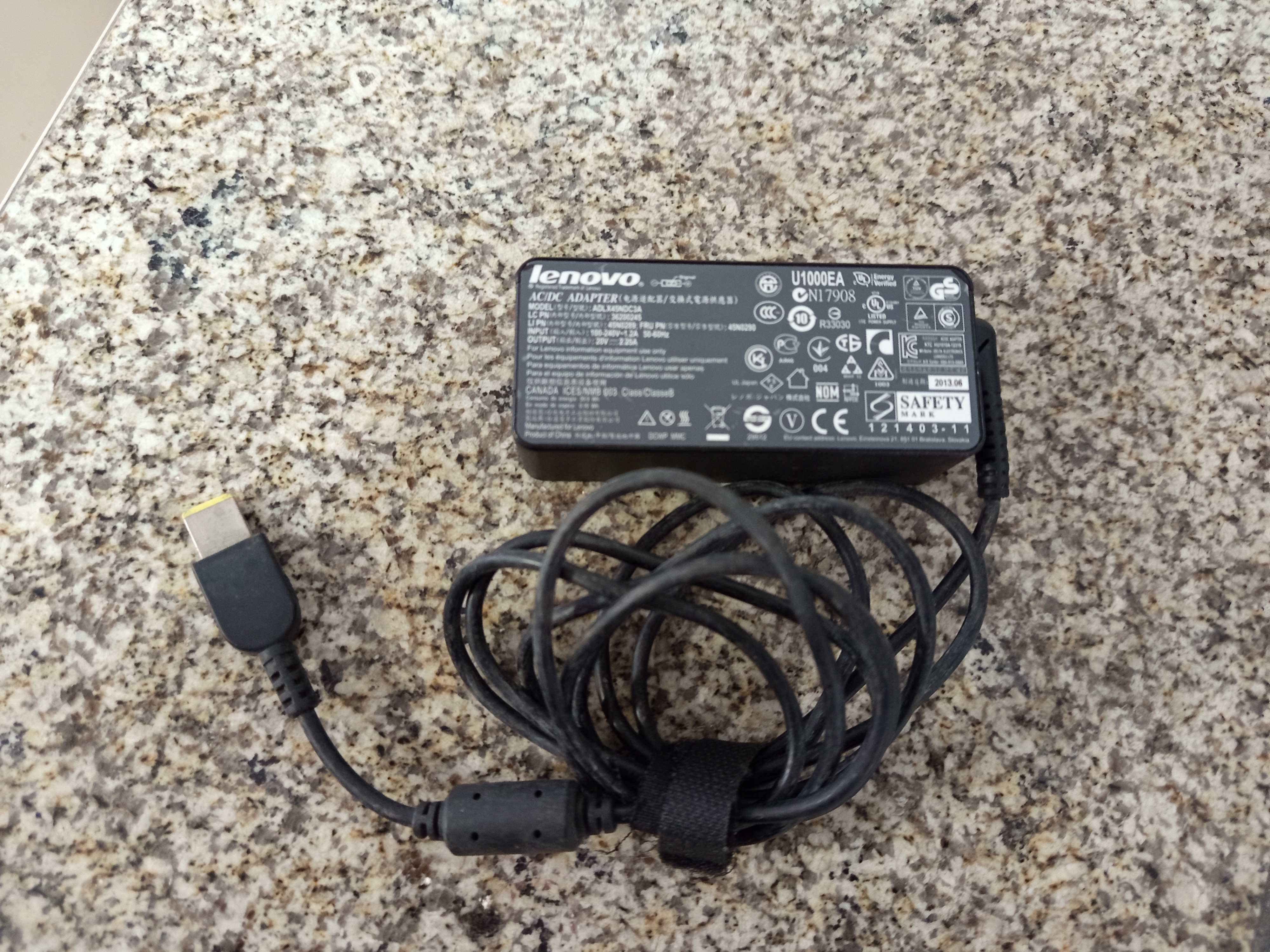 Carregador Original Lenovo 20V 2.25A 45W