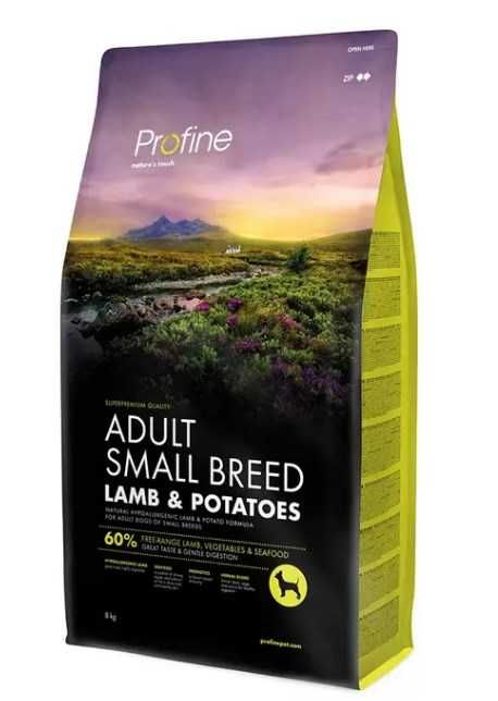 Корм для собак малих порід Profine Dog Adult Small Lamb (ягня)