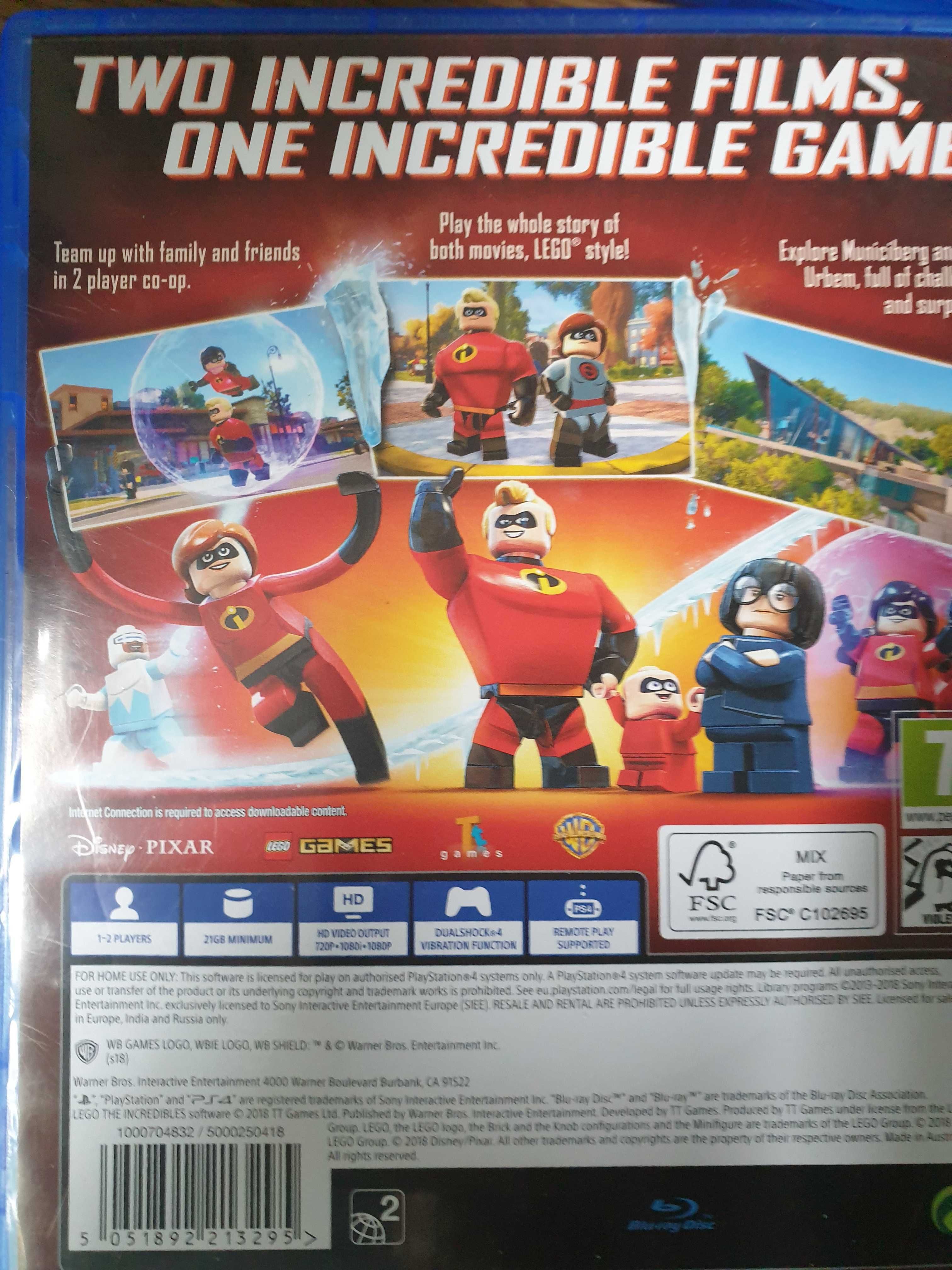 LEGO Disney Pixar's The Incredibles Iniemamocni PS4