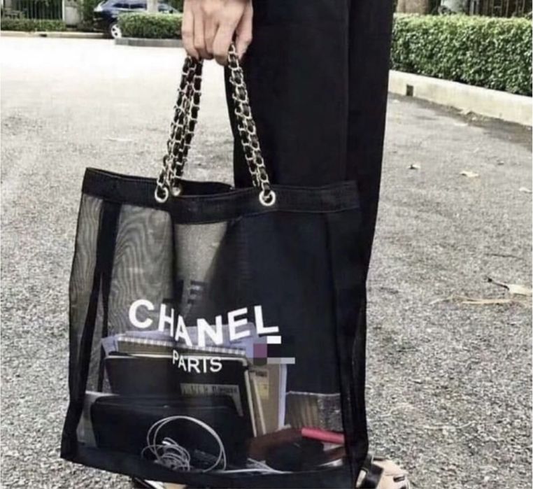 Двостороння пляжна сумка vip gift фурнитура  золото