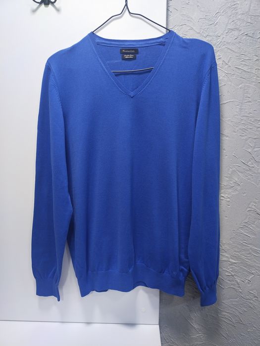Niebieski sweterek Massimo Dutti L