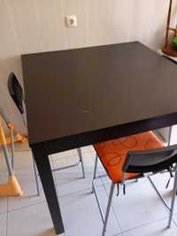 Mesa alta IKEA 4 cadeiras