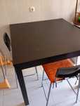 Mesa alta IKEA 4 cadeiras