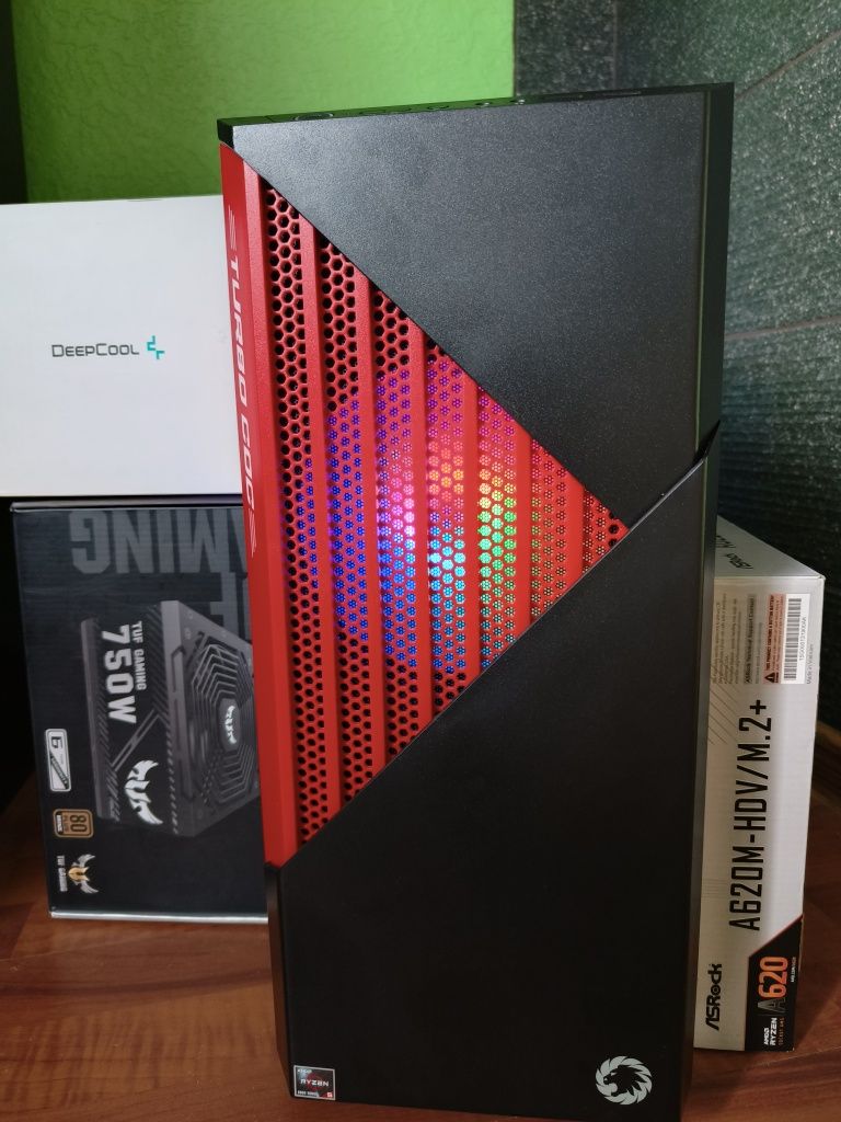 Iгровий пк AM5 Ryzen 5 7500f/16gb ddr5/