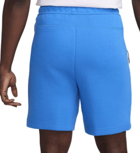 Новые шорты nike tech fleece shorts blue -ХХЛ