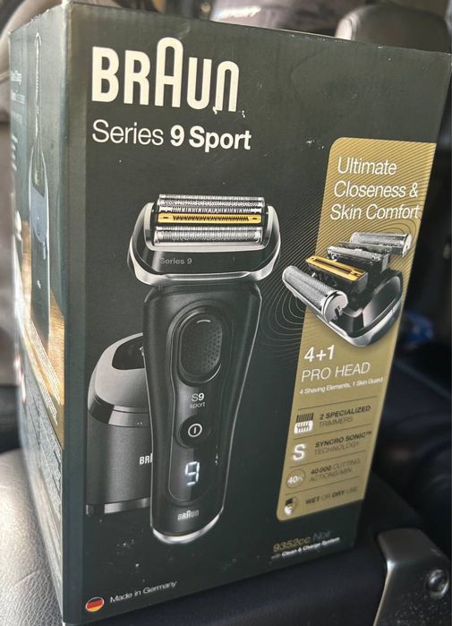 Golarka elektryczna braun series 9 sport 9352cc noir