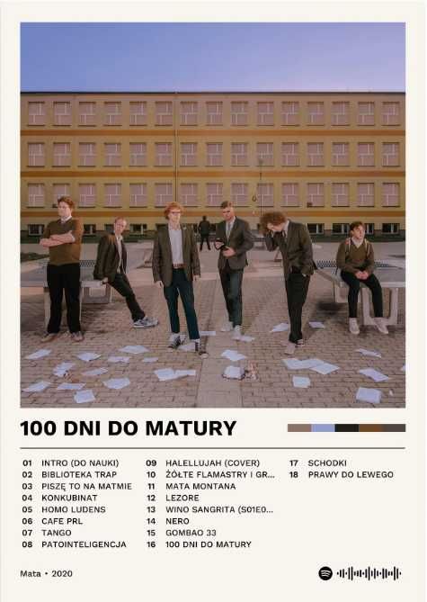 Plakat Mata 100 Dni Do Matury