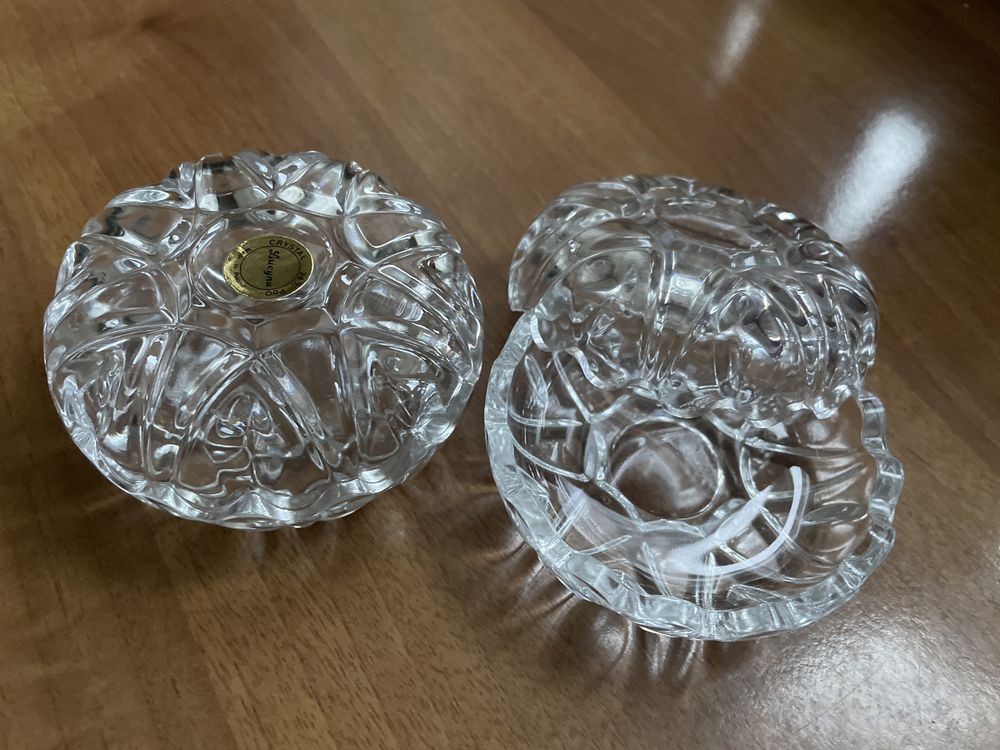 Prl - kryształ Lucyna - dwie bombonierki