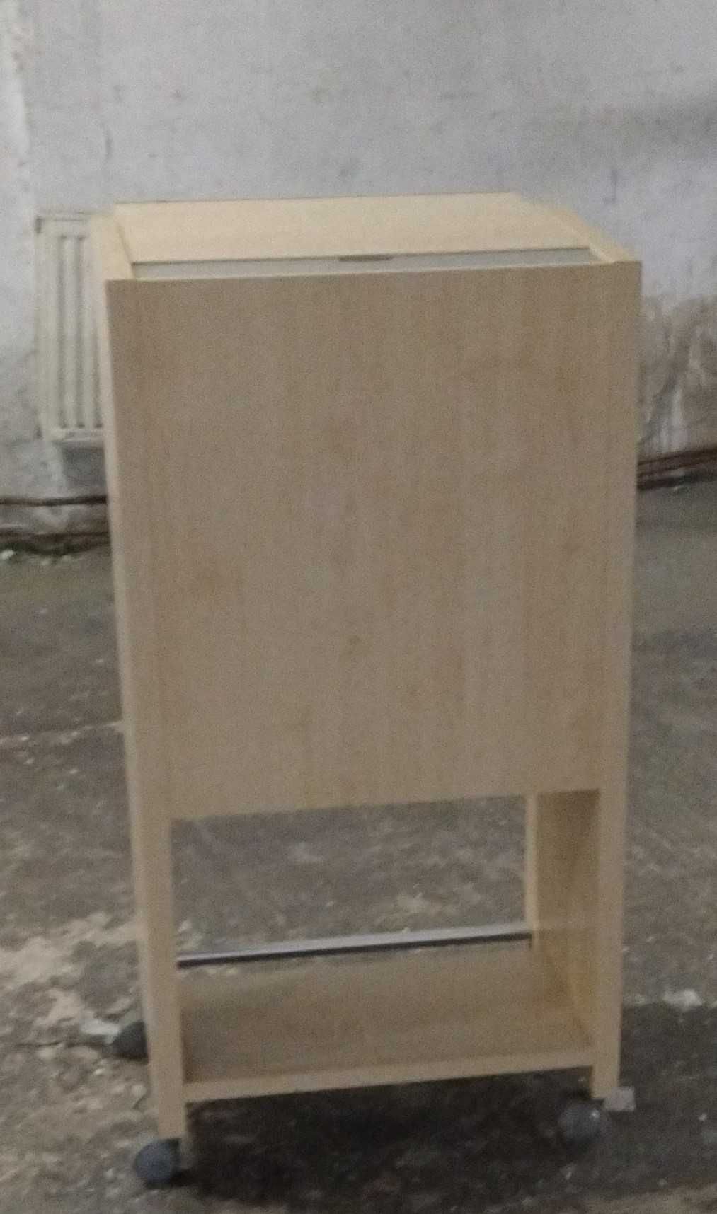 Szafka  stojąca komputerowa, pulpit mobilny, biurko wysokie 113x59cm