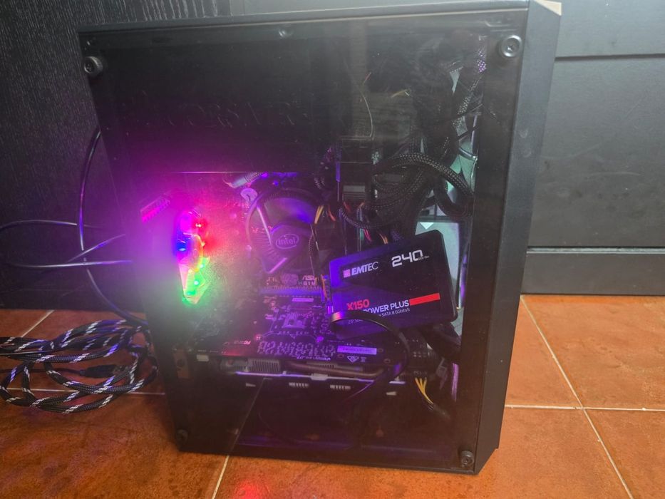 PC gaming RGB GTX 1060, i7 2600k, 8gb RAM