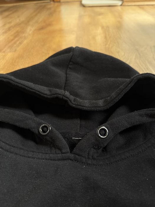 Bluza admor czarna Hell z cekinami czerwonymi hoodie oversize y2k