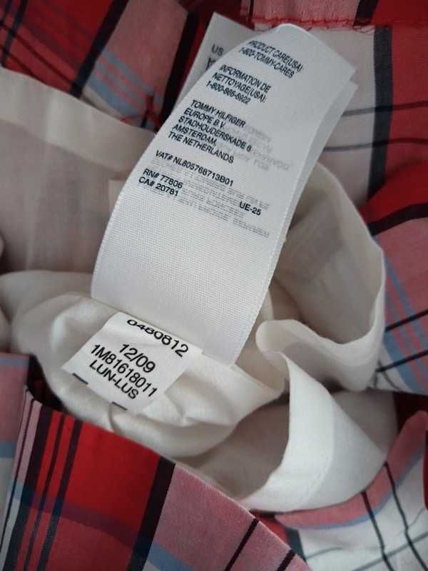 Spódnica Tommy Hilfiger  NOWA z metką mini do kolan  logo bawełna