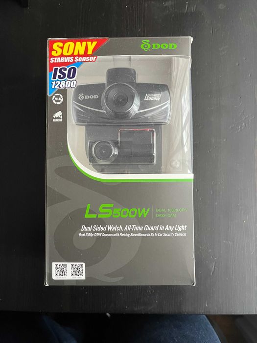 Kamera samochodowa przód/tył. DOD LS500W.