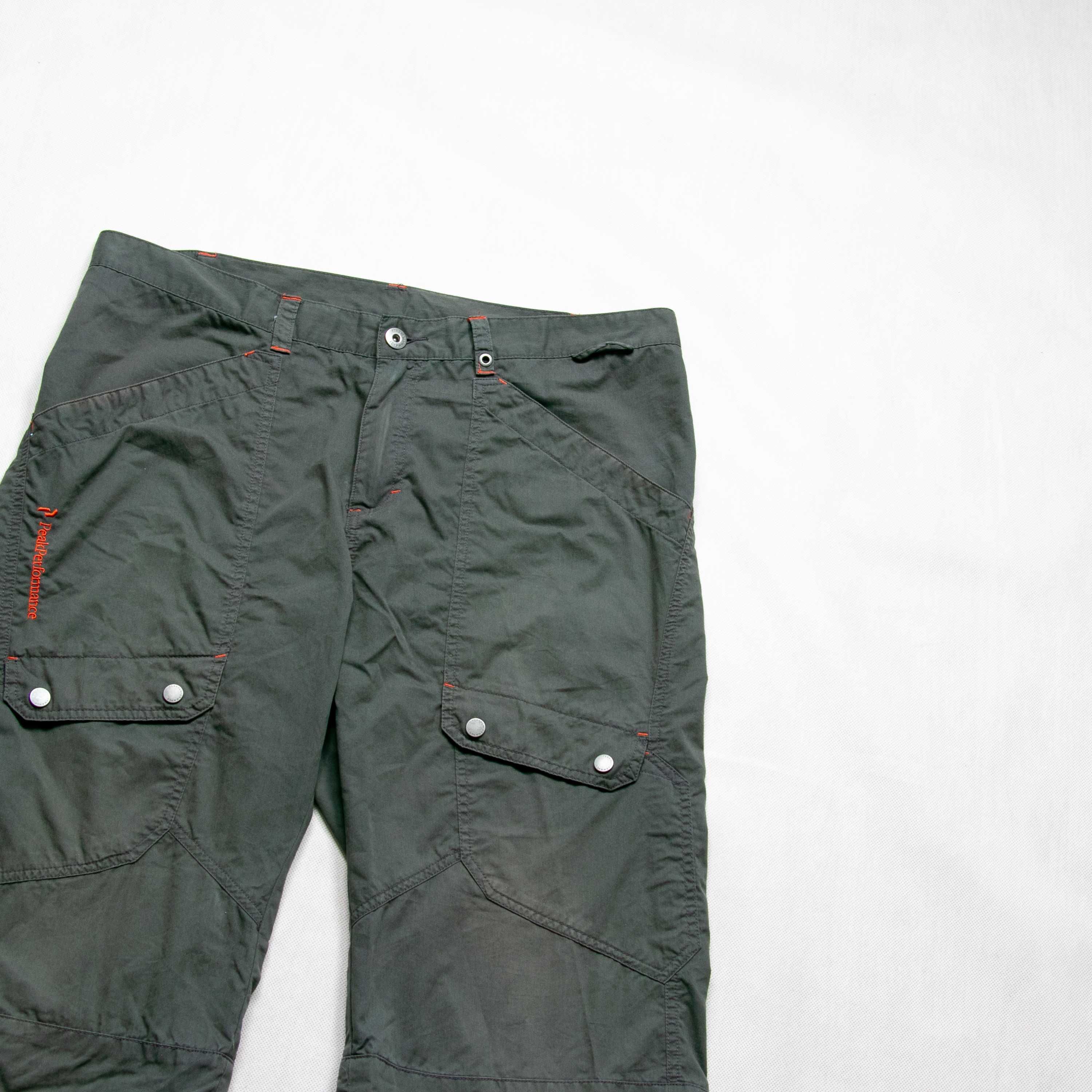 Peak Performance shorty trekkingowe 3/4 XL khaki