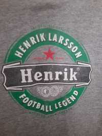 Henrik Larsson Koszulka Football Legend M jak Heineken ze Szwecji (v3)