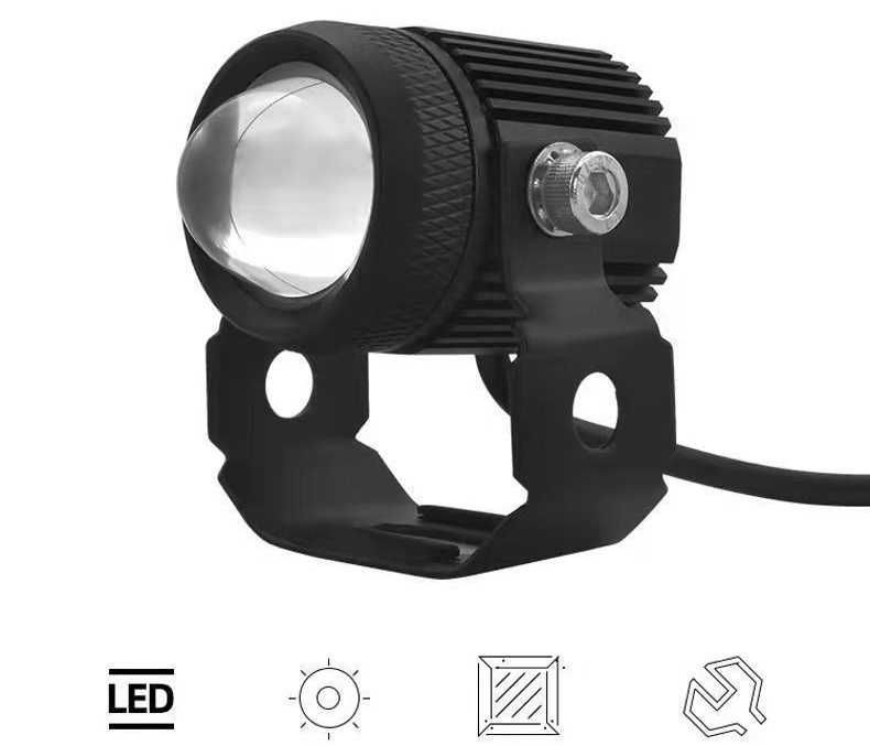 Halogemy LED Dual Color Dalekosiężne BIAŁO-ŻÓŁTE 2x20W 3000LM