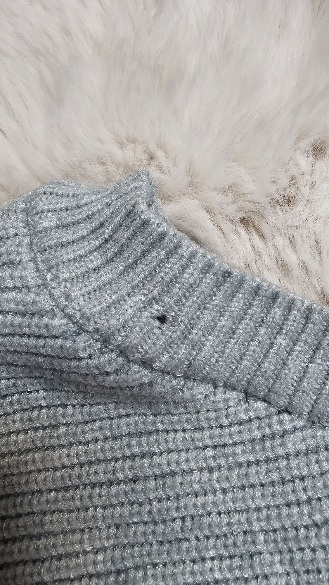 Bezrękawnik damski dzianinowy kamizelka r 42 XL Cotton Traders
