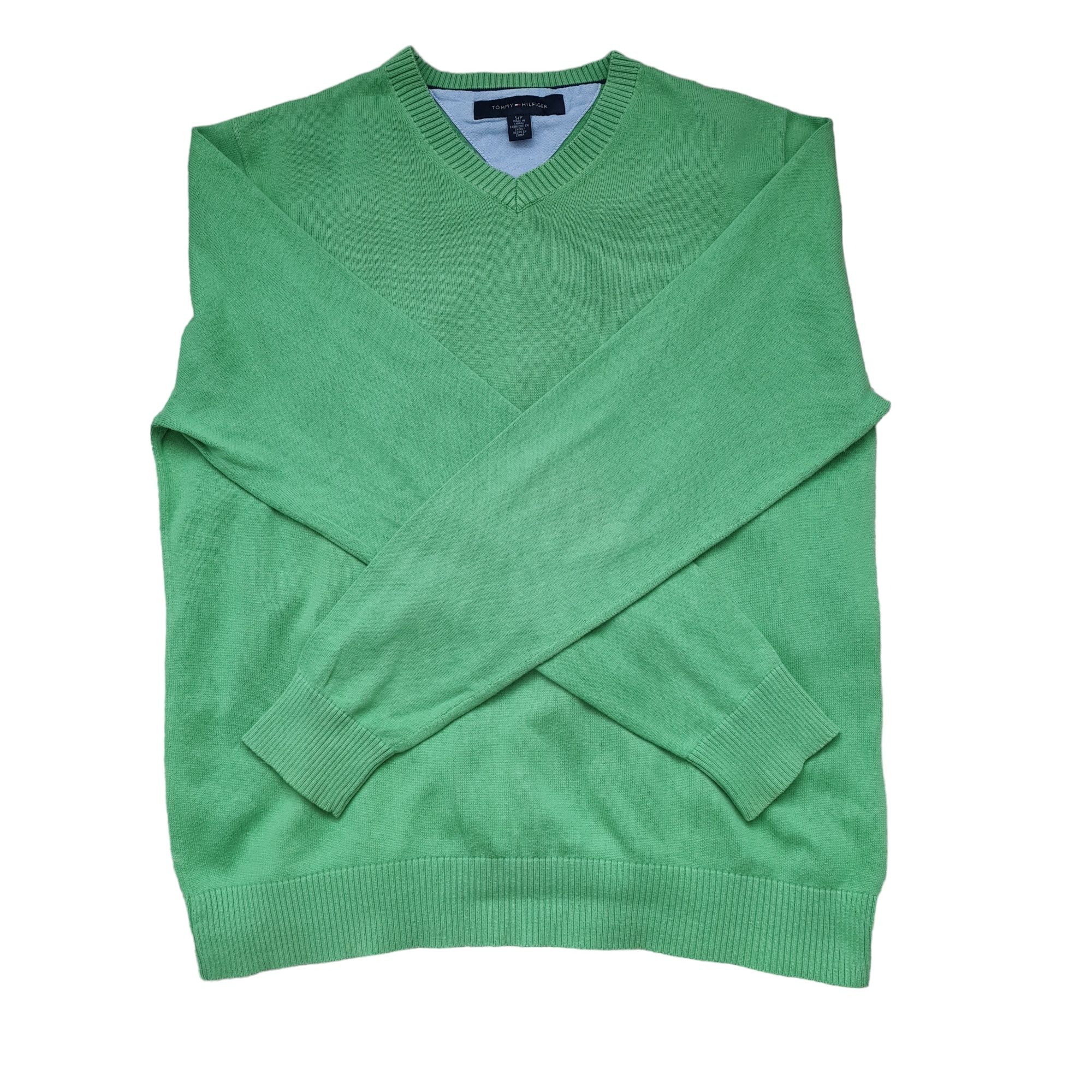 Zielony męski sweter Tommy Hilifiger S/M