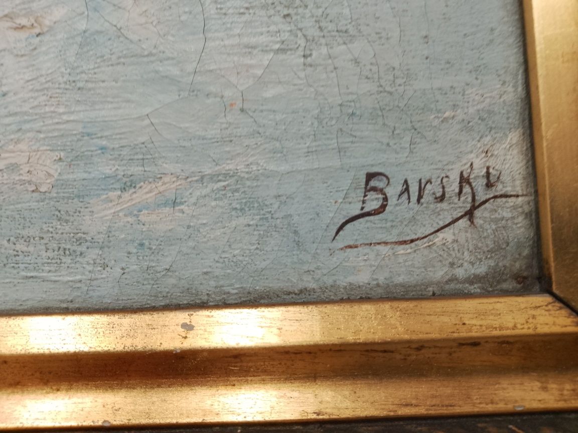 Obraz olejny na płótnie L.Barski