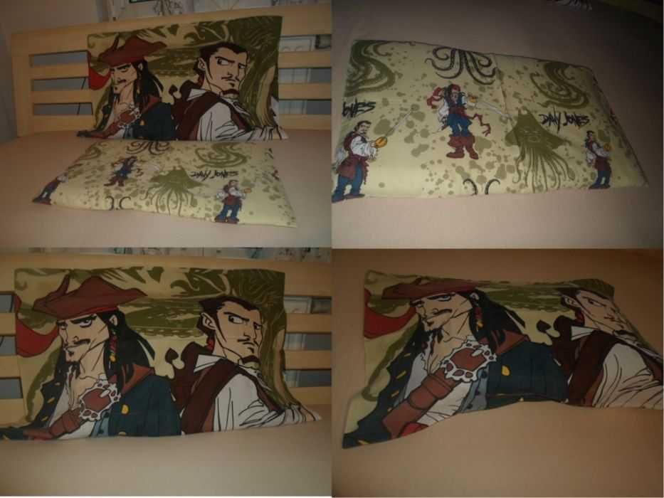 Pościel Piraci z Karaibów 4 częściowa prześcieradło na gumce poszwa