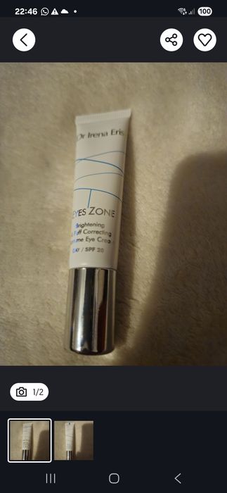 Dr Irena Eris Aquality Serum-Koncentrat  30 ml +krem 50 m+ k