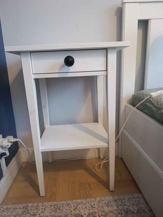 2 stoliki nocne HEMNES 46x35 cm