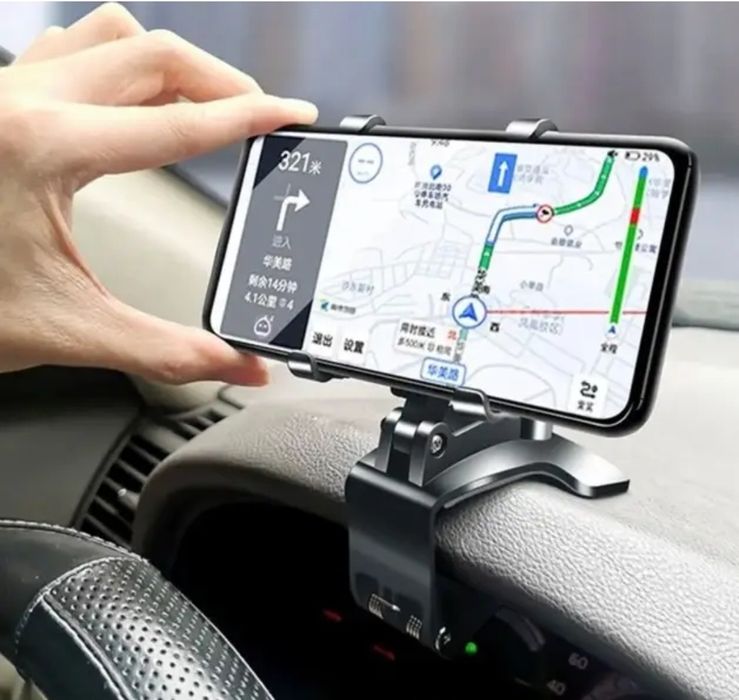 Тримача для смартфона автомобільний на козирок панелі приладів