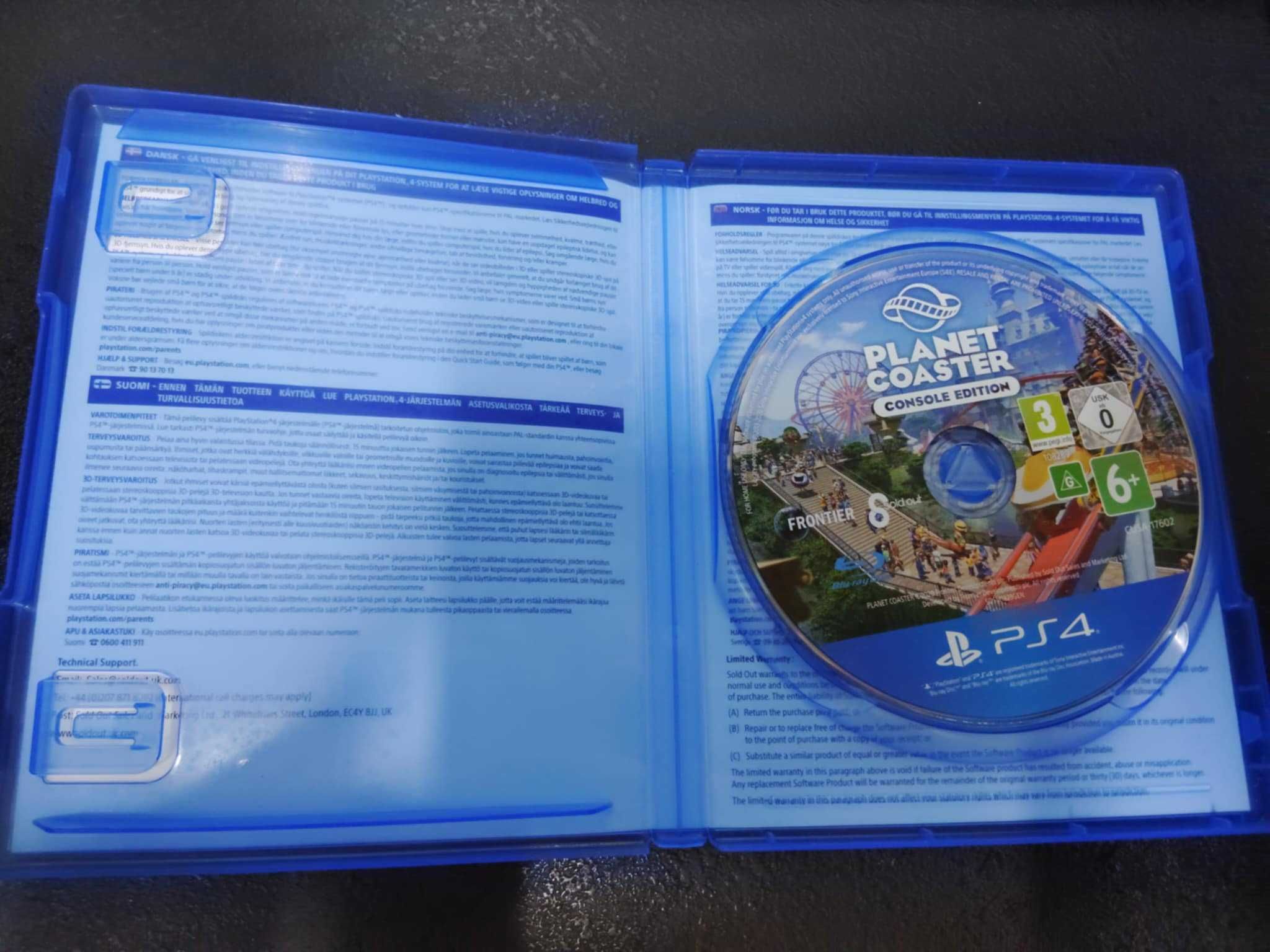 Planet Coaster: Console Edition PS4 gra po Angielsku