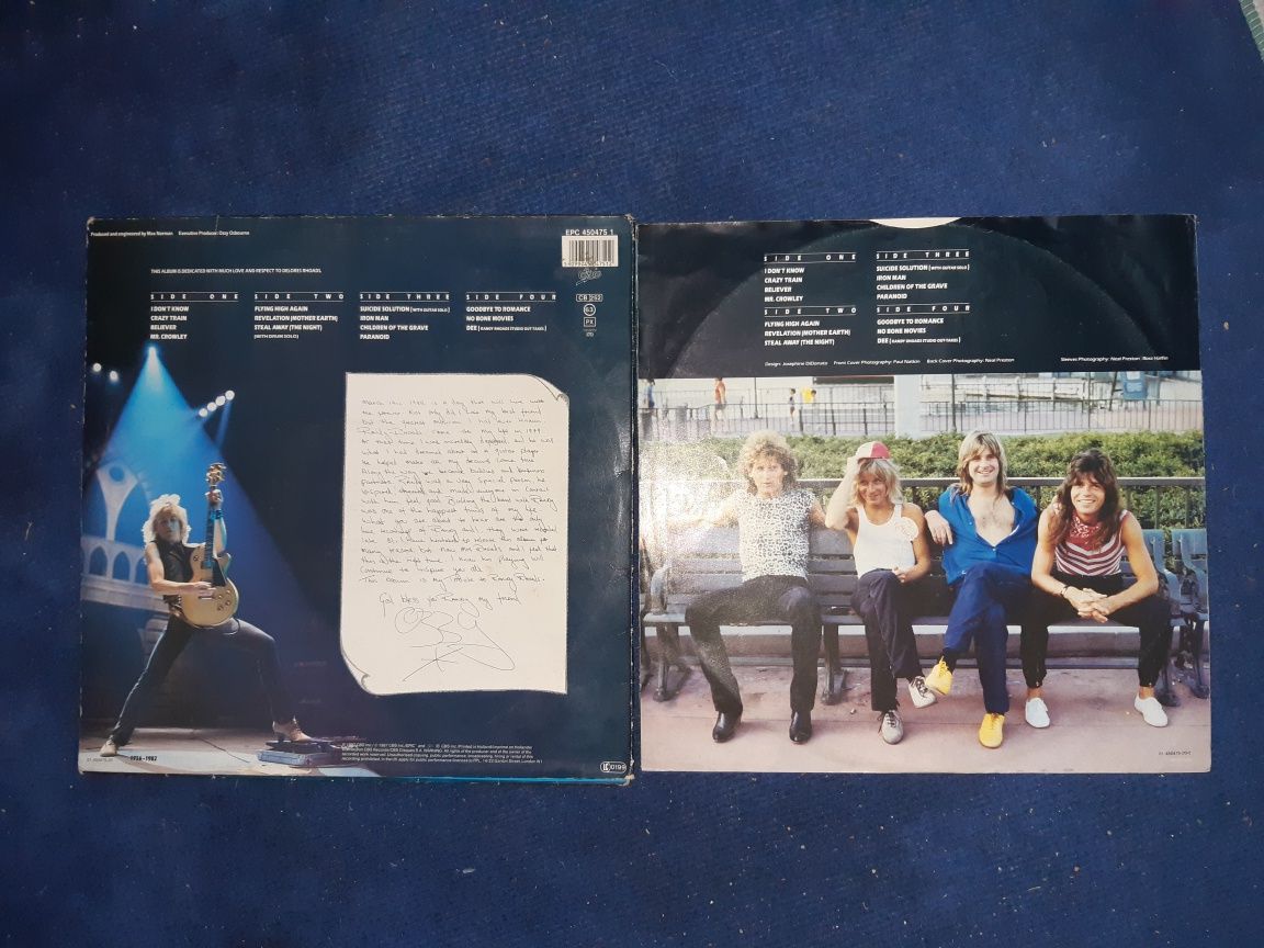 Vinil OZZY OSBOURNE Randy roads Tribute