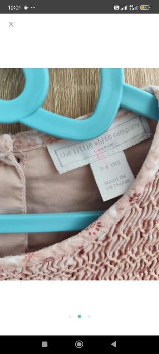 Якісне натуральне плаття, стильна сукня на дівчинку 3-4 роки