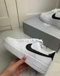 Białe air forcy damskie Nike sneakersy modne wygodne hit 38,5