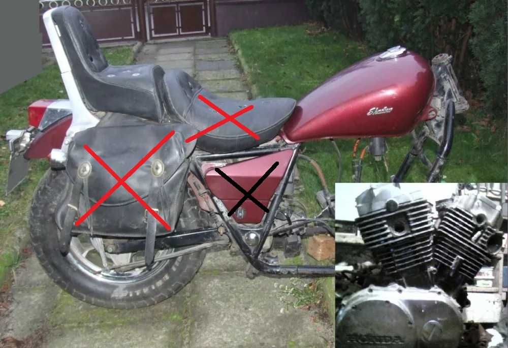 Honda Shadow VT 750/700 C '84 i '85 moduł i inne części