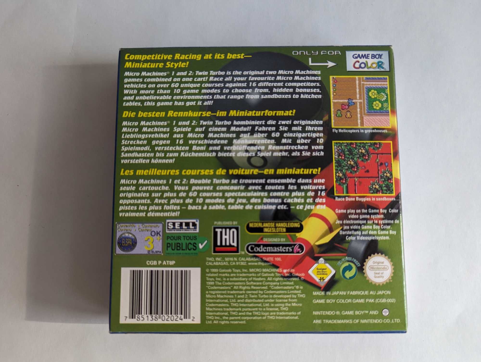 Caixas ORIGINAIS DE jogos Gameboy Color