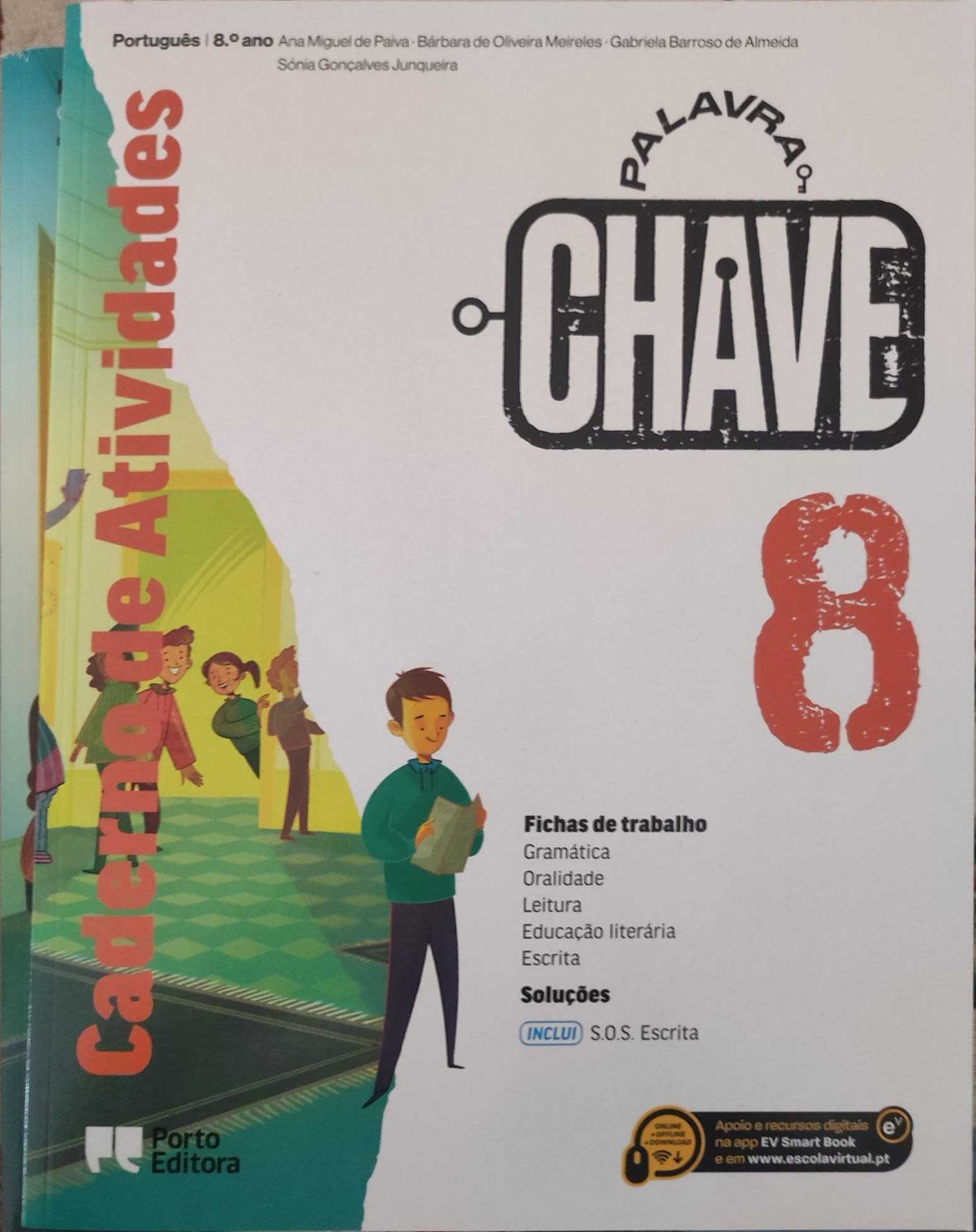 Manuais escolares e livros de actividades do 8º ano