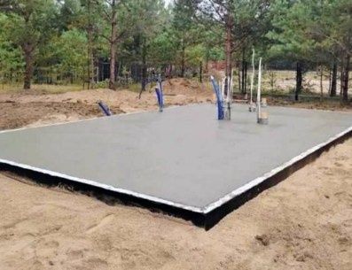 Płyty fundamentowe, budowa domu