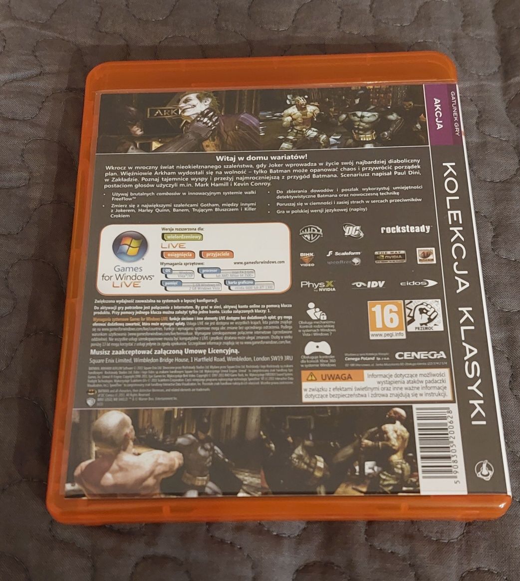 Batman Arkham Asylum PC