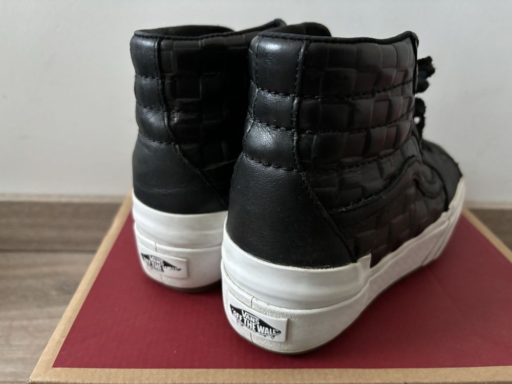Buty botki jesienno-zimowe Vans rozmiar 38