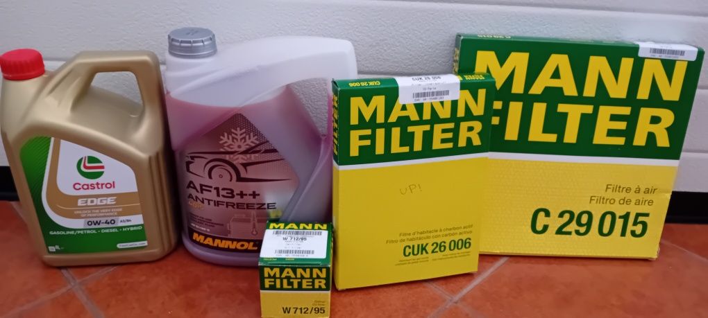 Material para revisão vw up