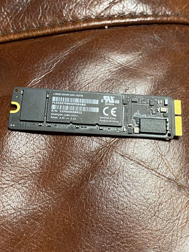 SSD 128 для MacBook Air, 11/13/15, MacBook Pro 13/15, iMac 21/24/27