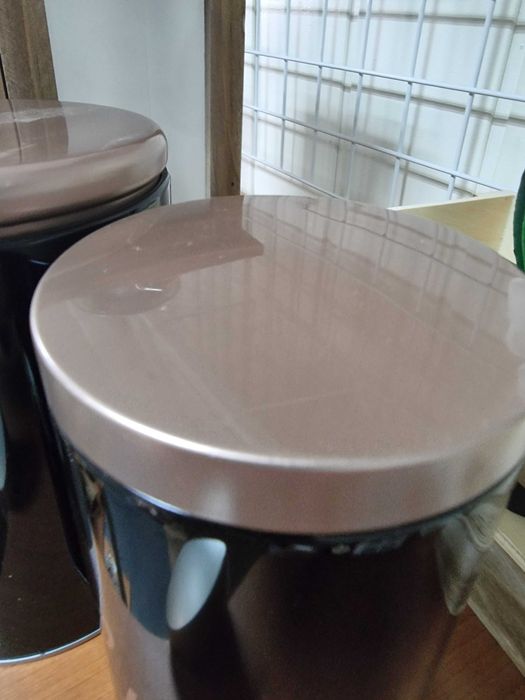 Puszka kuchenna metalowa czarna metalowe puszki metalowe czarne mąkę