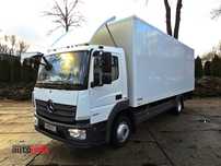 Mercedes-Benz ATEGO 12.24 KONTENER WINDA 18 PALET TEMPOMAT KLIMATYZACJA AUTOMAT BLIŹNIACZE KOŁA 7698KM [ 929526 ]  stan bardzo dobry, nie wymaga nakładów finansowych, dostępny od ręki