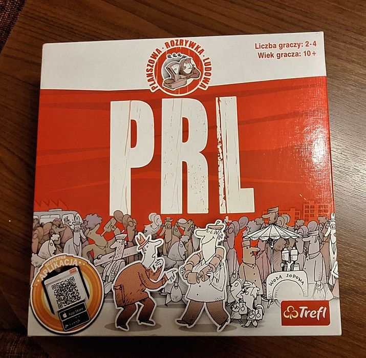 PRL – Planszowa Rozrywka Ludowa (gra planszowa, kompletna)