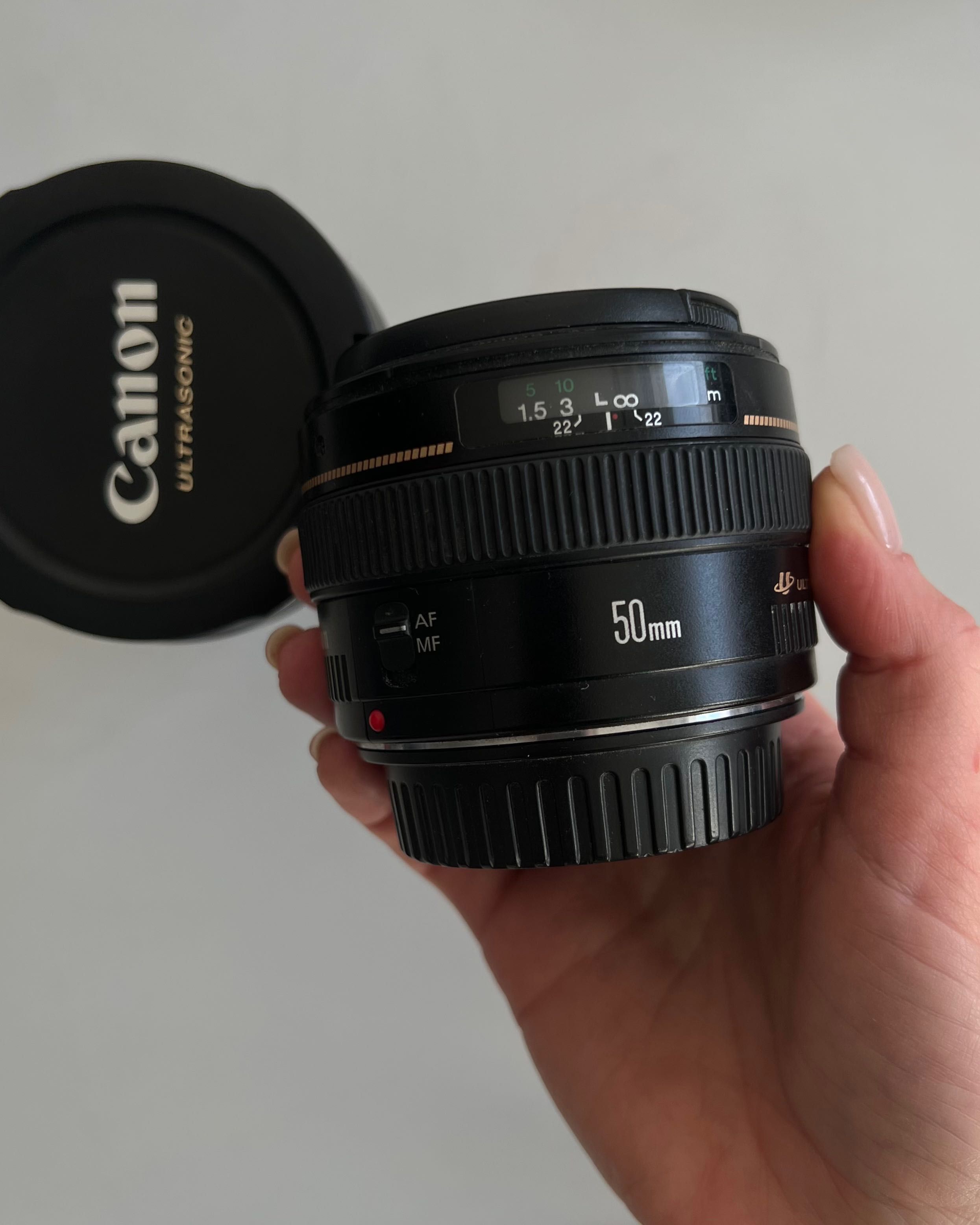 Об‘єктив Canon EF 50 mm f/1.4