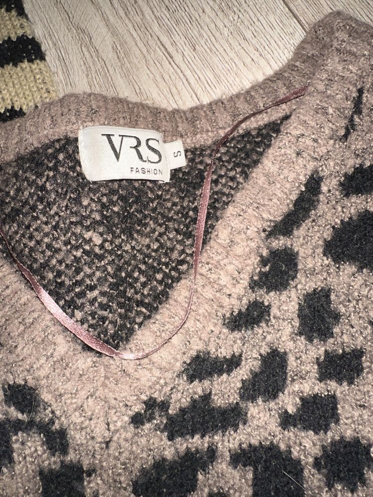 2x sweter xs/s patera zebra