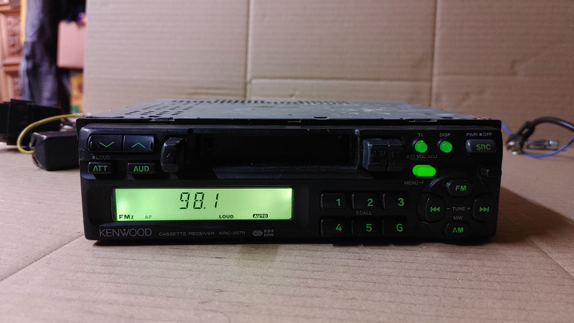 Kenwood KRC 257 R radio VW samochodowe kaseta bdb