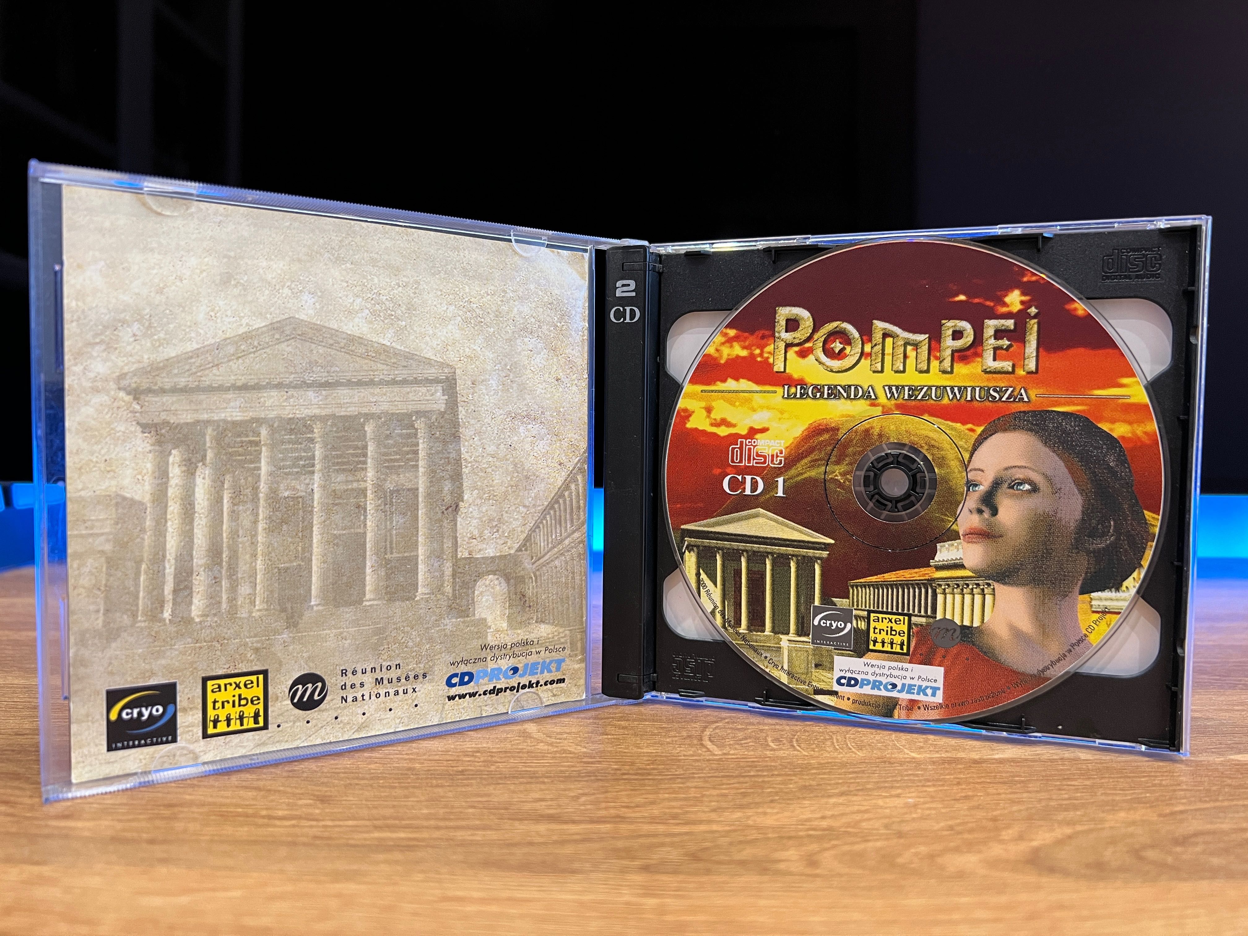 Pompei Legenda Wezuwiusza (PC PL 2000) Jewel Case premierowe wydanie