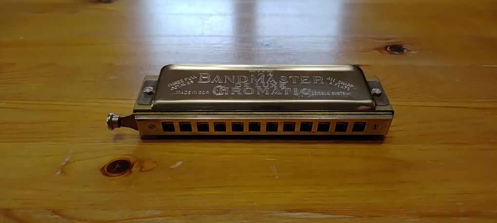 Harmonijka, The Bandmaster, De Luxe Chromatic, Sydel